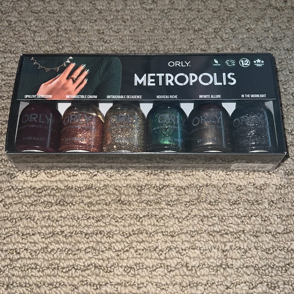 Orly Metropolis 6-pack polish set